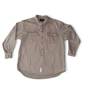 Vintage Abercrombie & Fitch Men’s Button down workwear